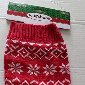 Wag & Bone Fair Isle Print Dog Sweater